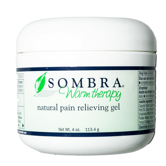 Sombra Warm Therapy Natural Pain Relieving Gel Jar (4 oz)