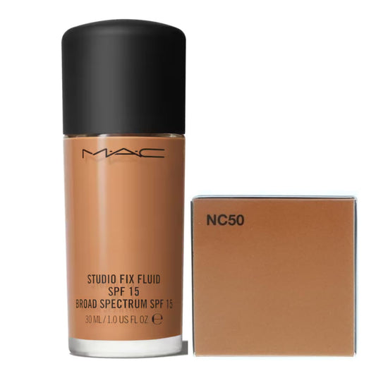 MAC Studio Fix Fluid SPF15 Foundation (NC 50)