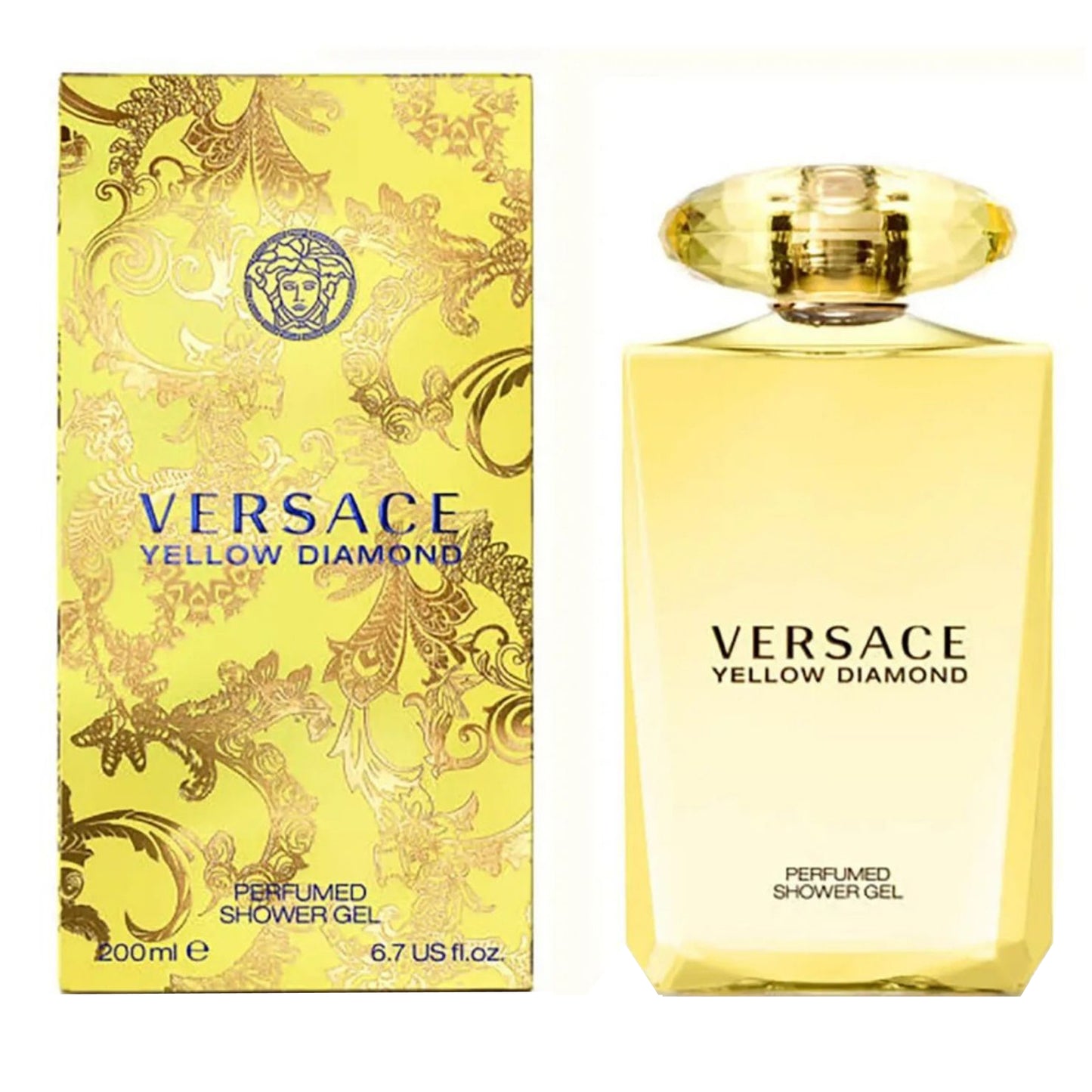 Versace Yellow Diamond Perfumed Shower Gel (6.7 oz)