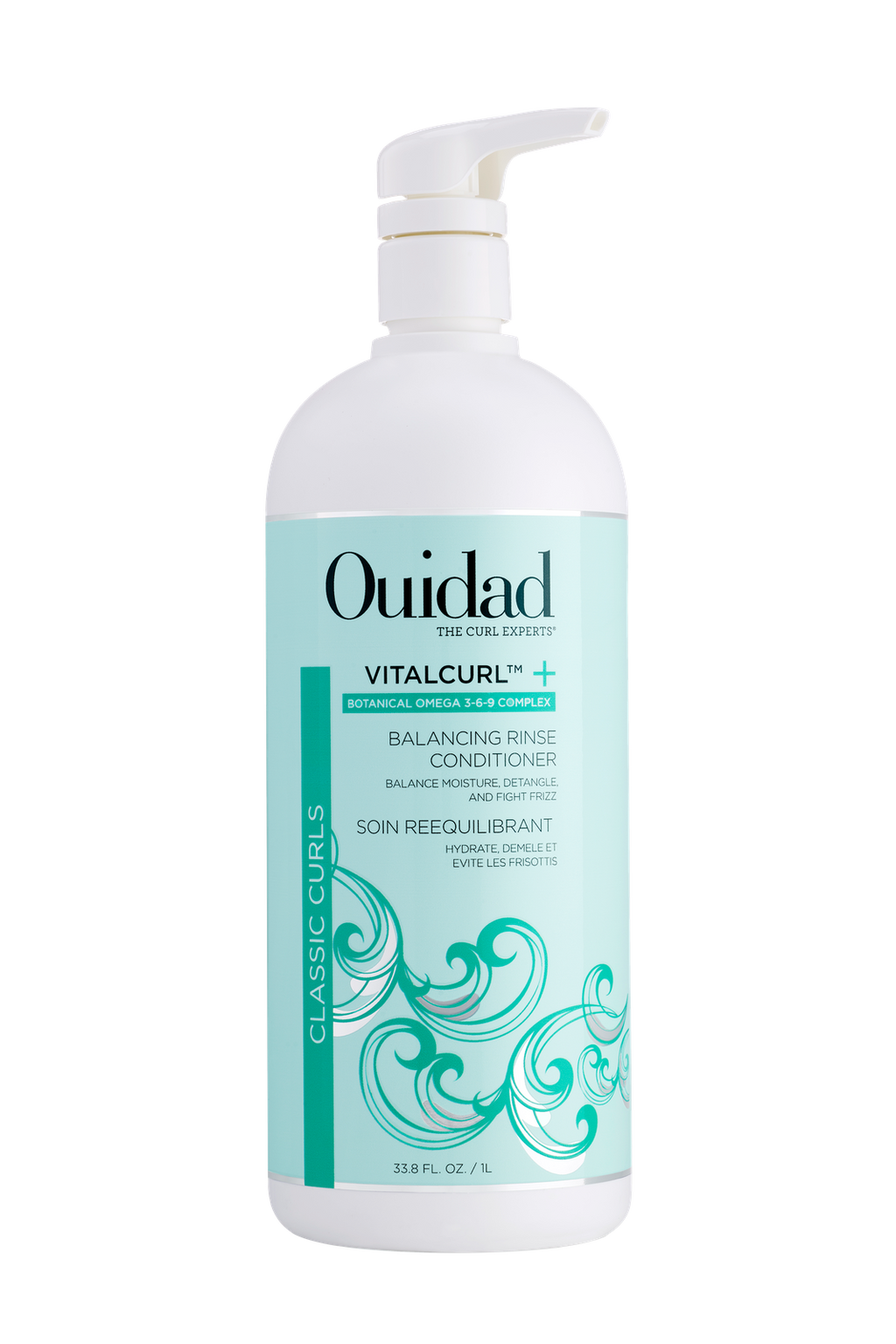 Ouidad VitalCurl Plus Balancing Rinse Conditioner (33.8 oz)