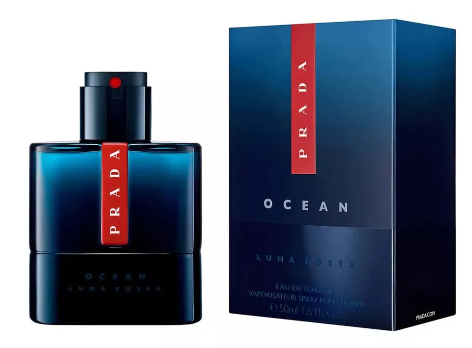 Prada Luna Rossa Ocean EDT Spray (1.6 oz)